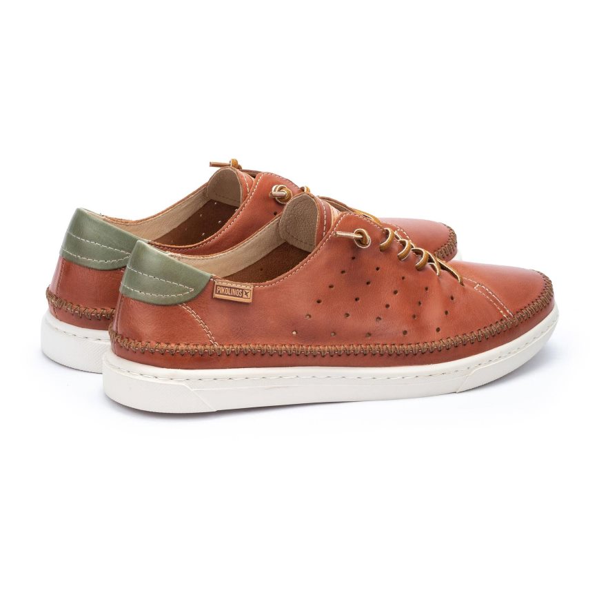 Men's Pikolinos ALICANTE Sneakers Brown | NZ B75Q291